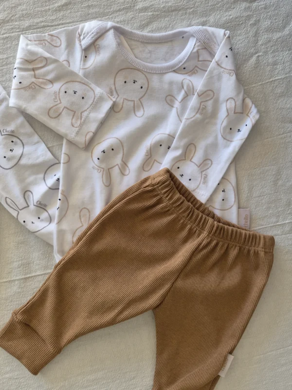 Conjunto Mangas Largas Conejos