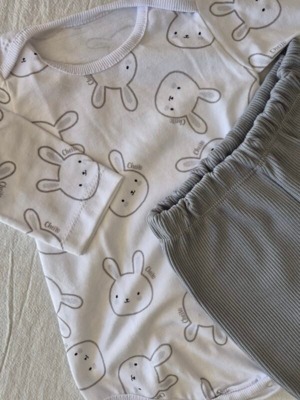 Conjunto Mangas Largas Conejos